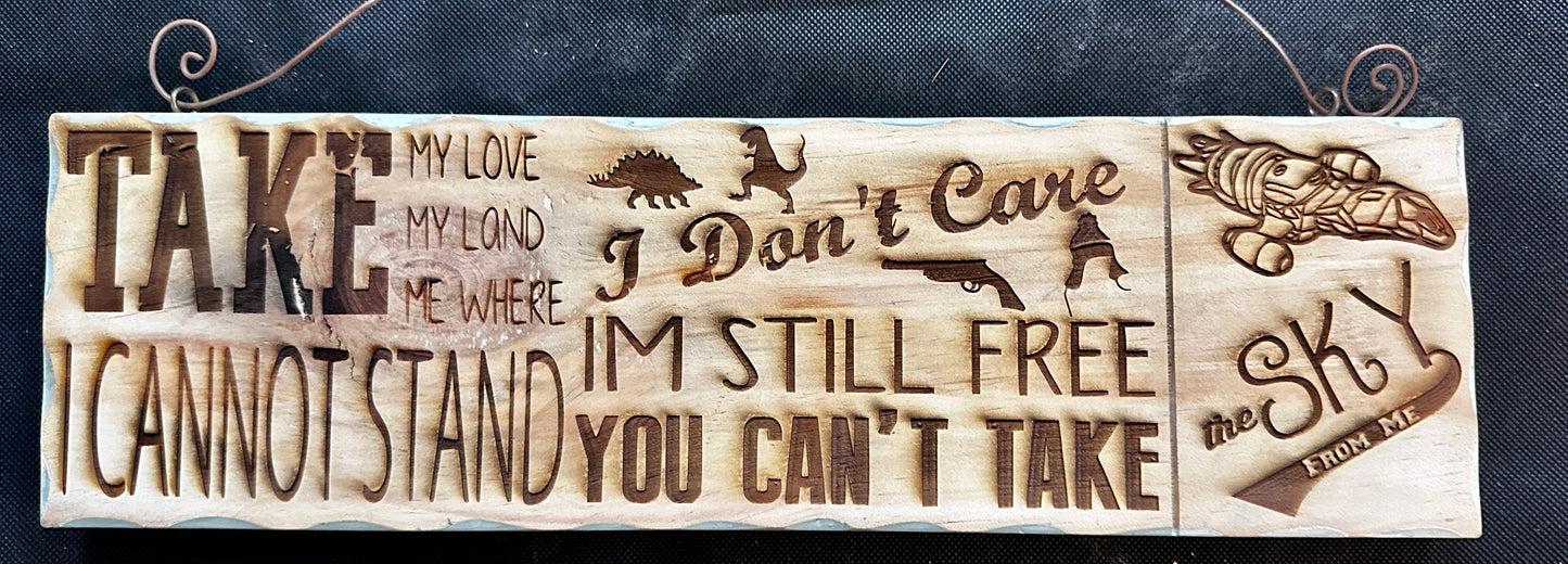 Firefly Theme Song Plaque