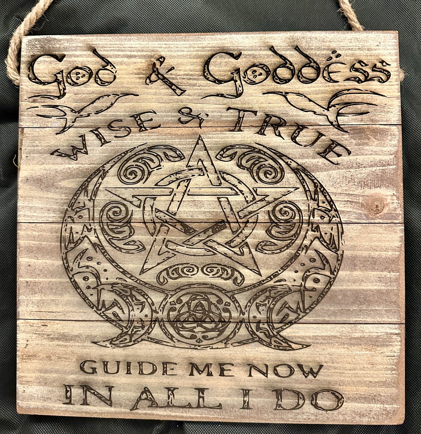 God and Goddess Plaque