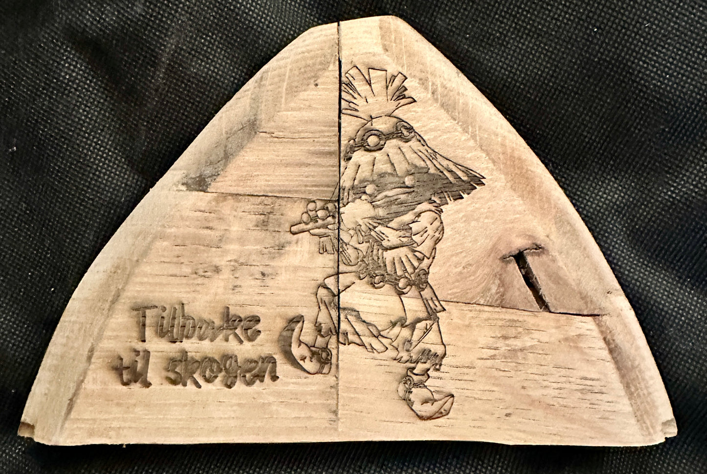 Skull Kid Tilbake til Skogen Plaque