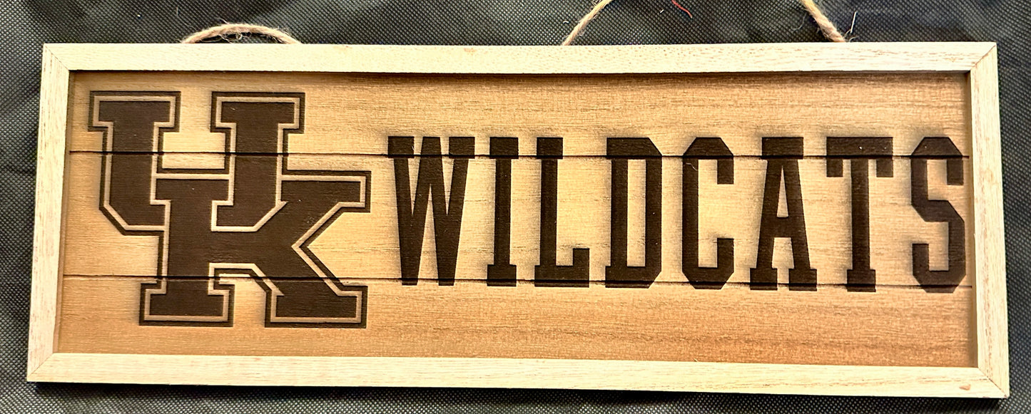 Local College Team Plaques