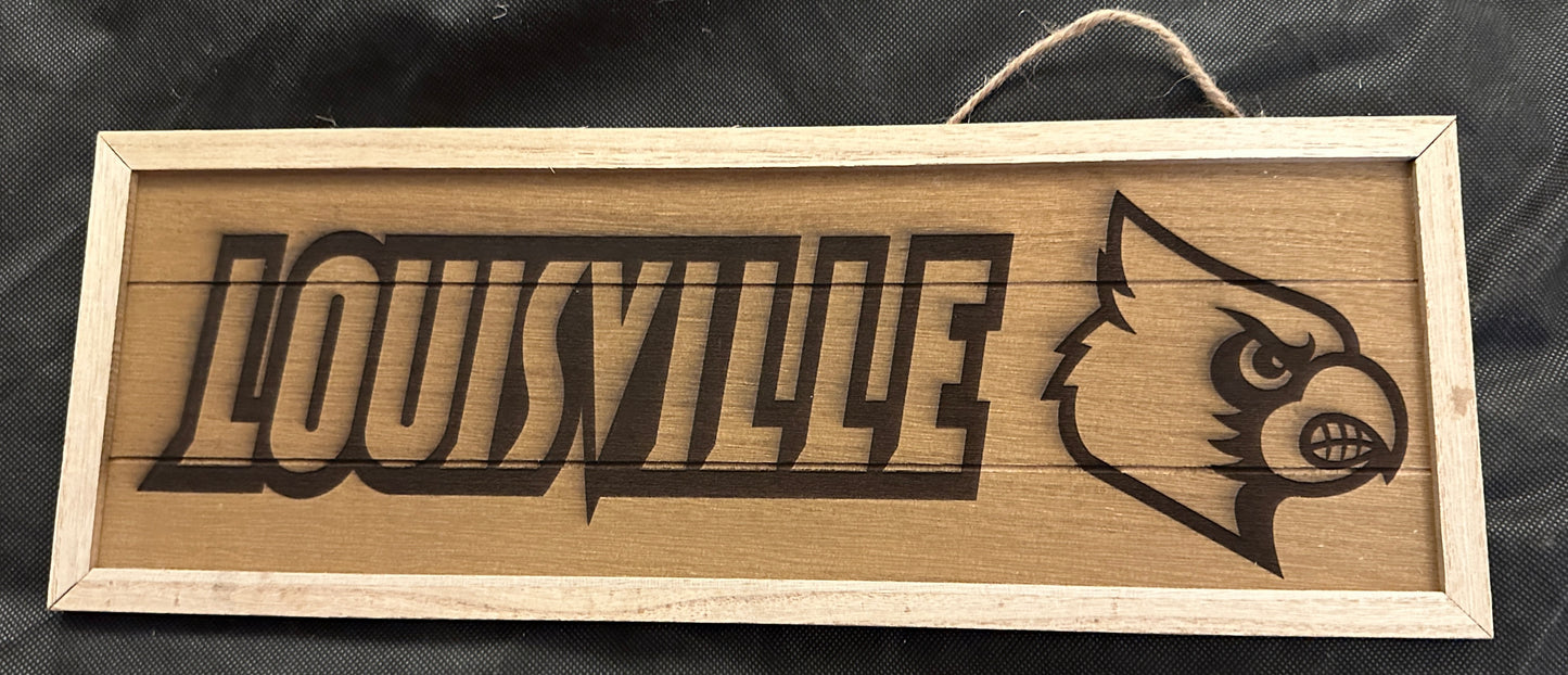 Local College Team Plaques