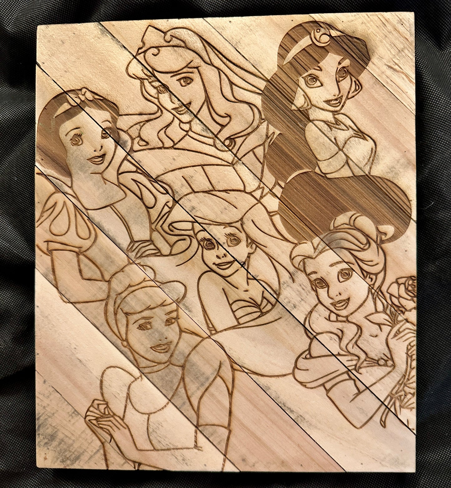 Disney Princesses Plaque