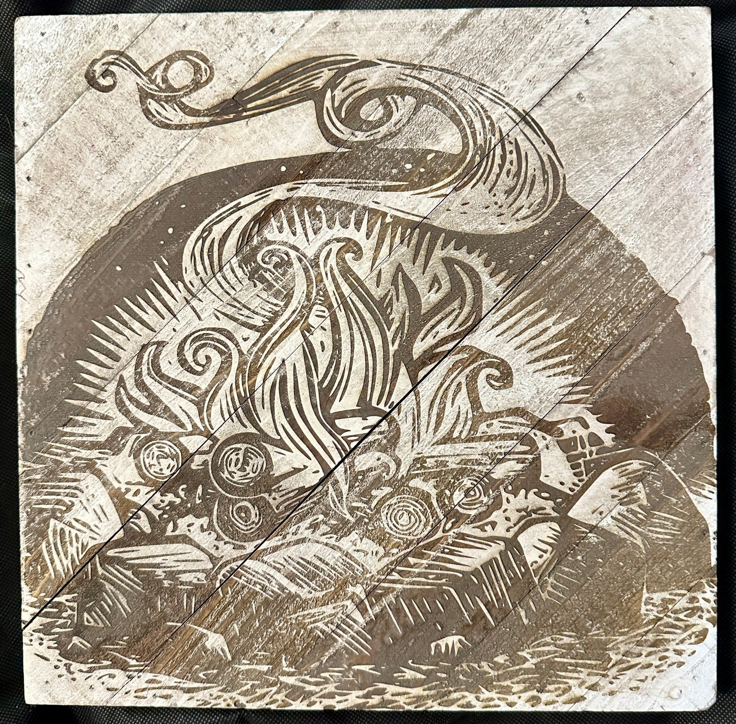 Campfire Plaque