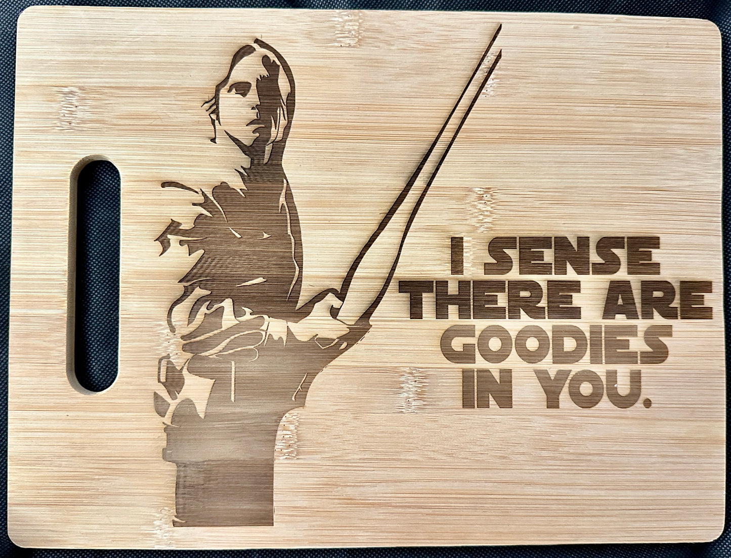 Luke I Sense Goodies Cutting Board