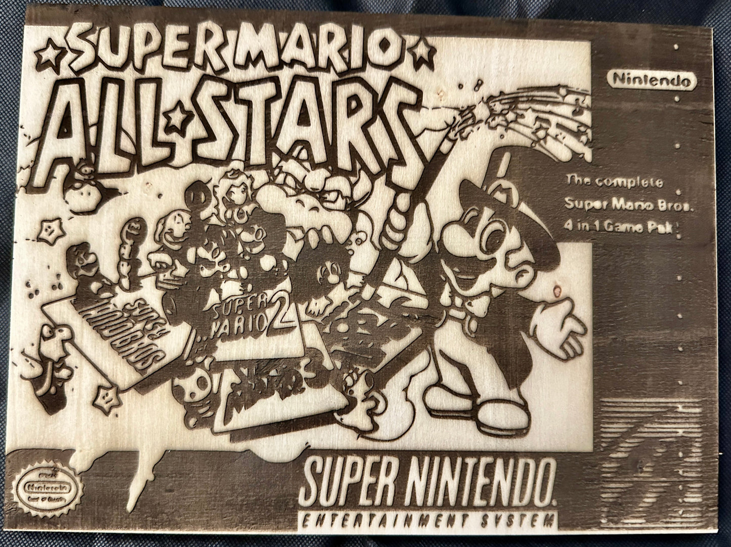 Video Game Box Plaques