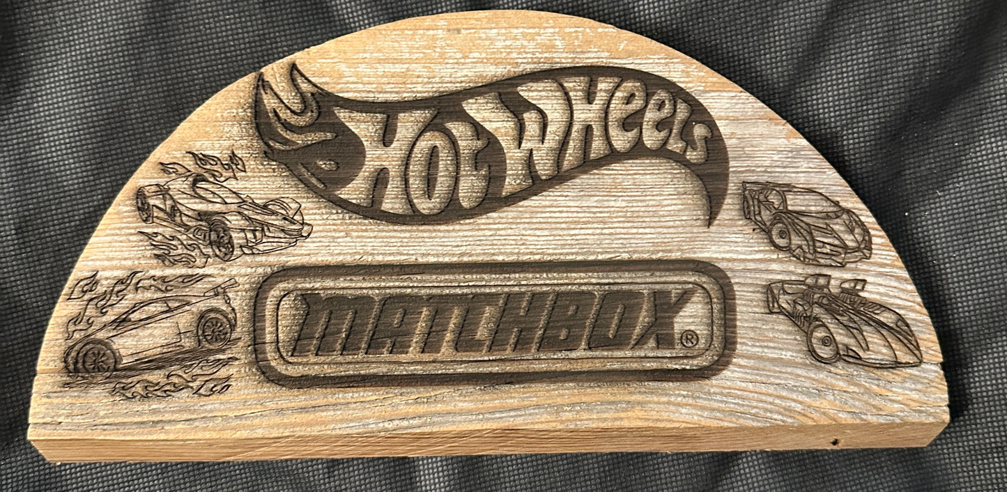 Toy Car Plaque