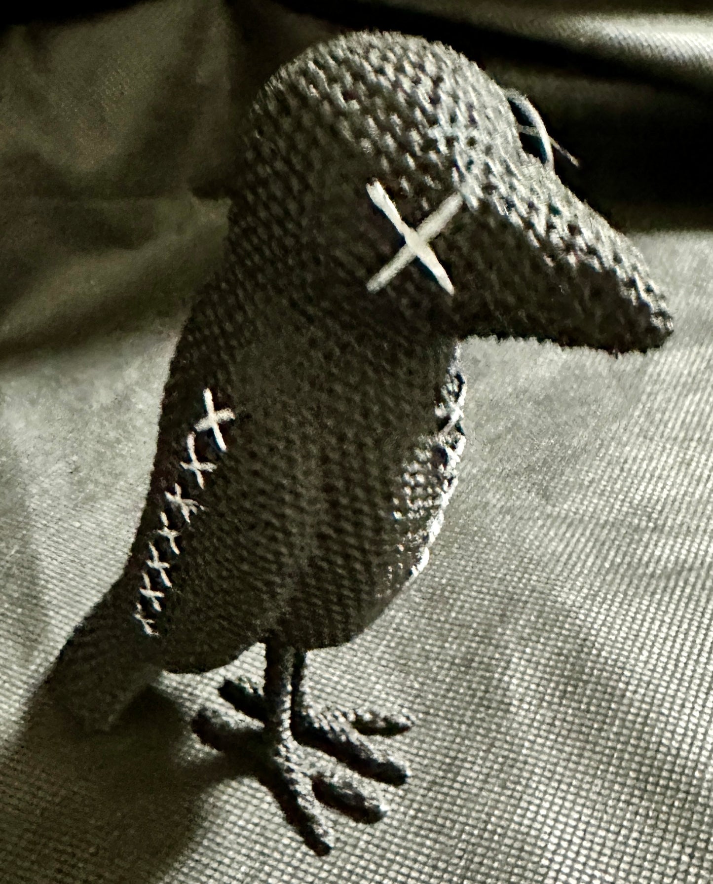 Knit Crow 3d Print