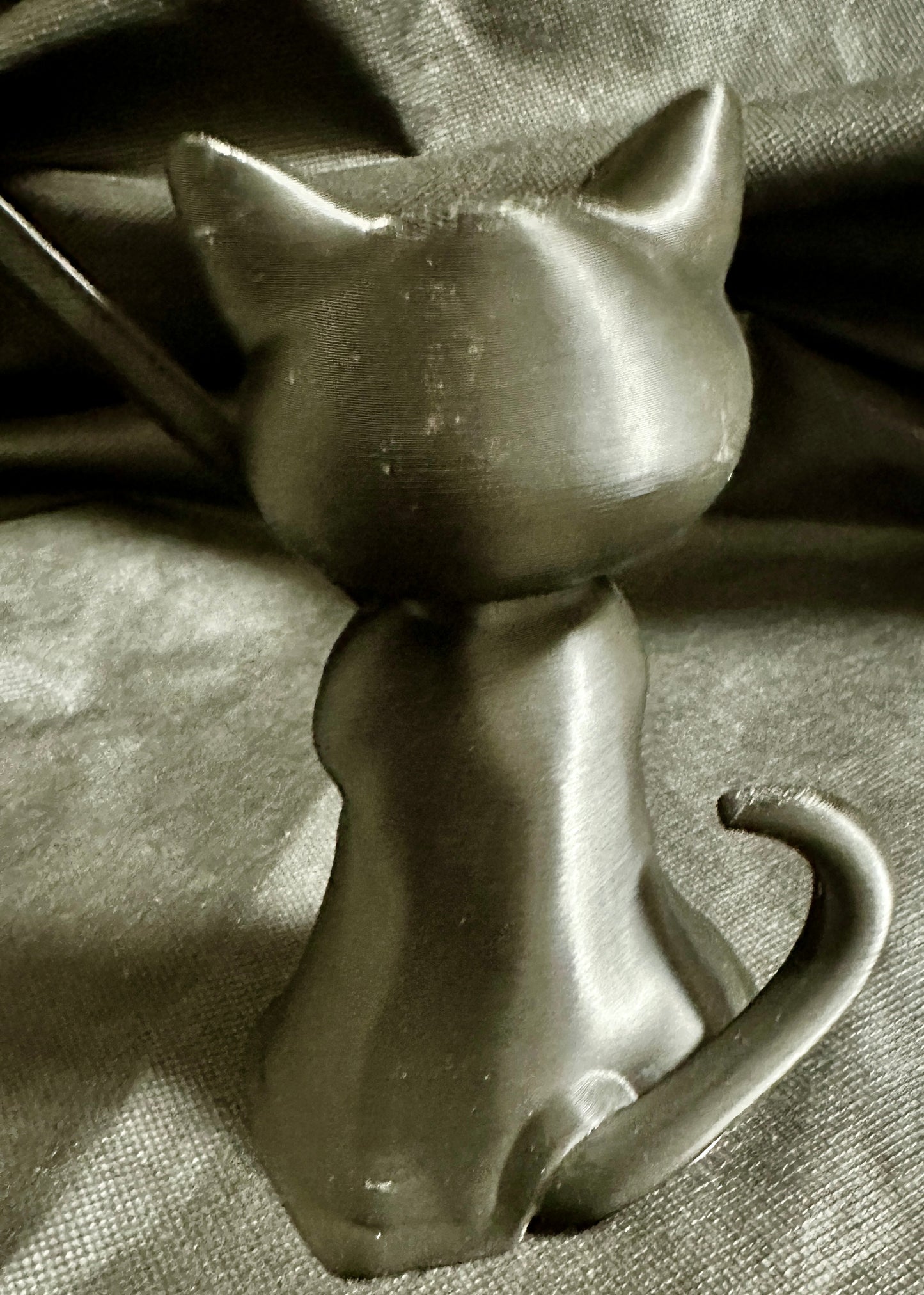 Samurai Kitty 3d Printed Statue