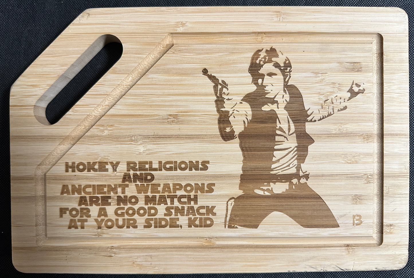 Han Solo Star Wars Good Snack Board