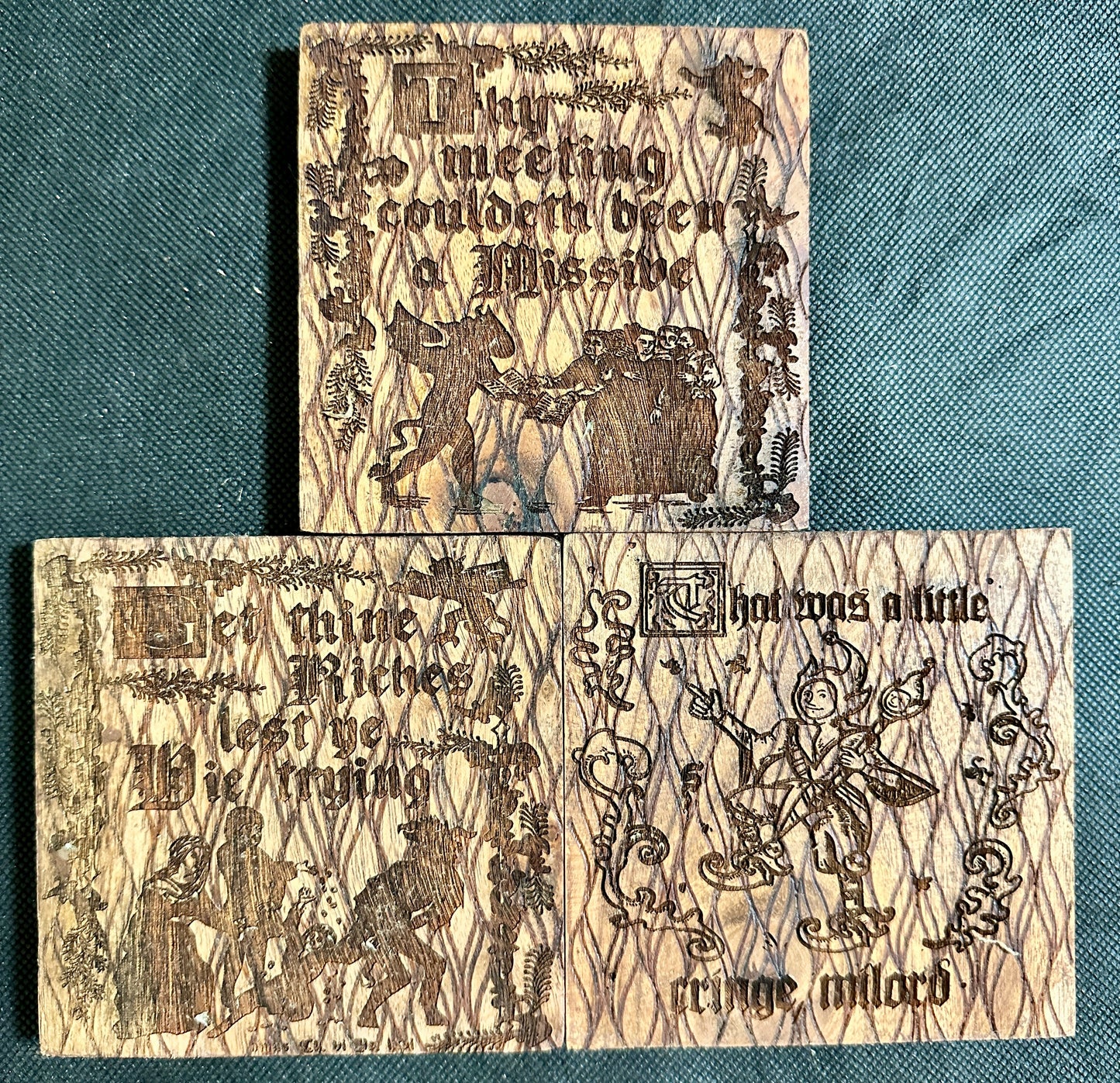 Snarky Medieval Coasters