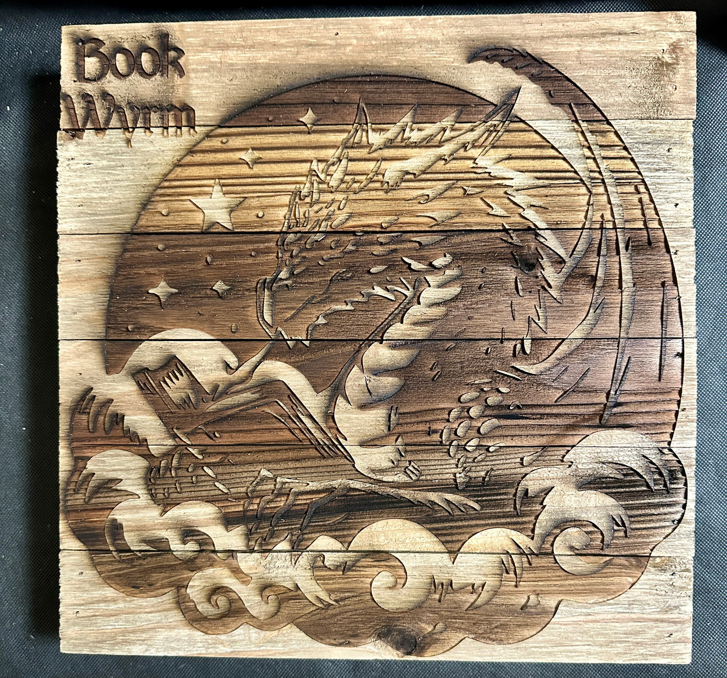 Book Wyrm Plaque