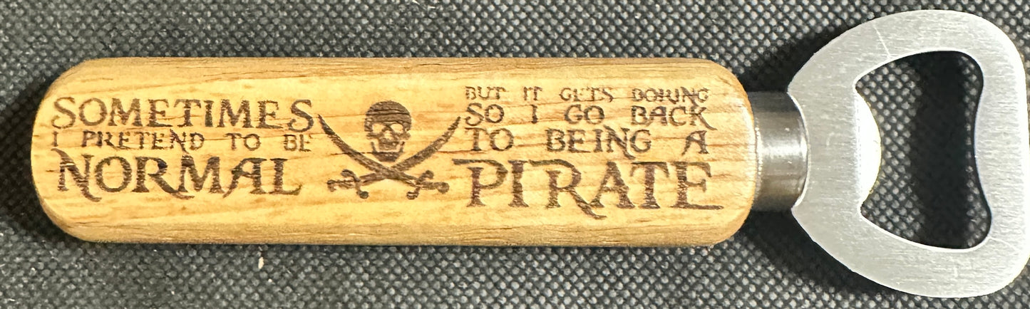 Bamboo Handle Bottle Openers