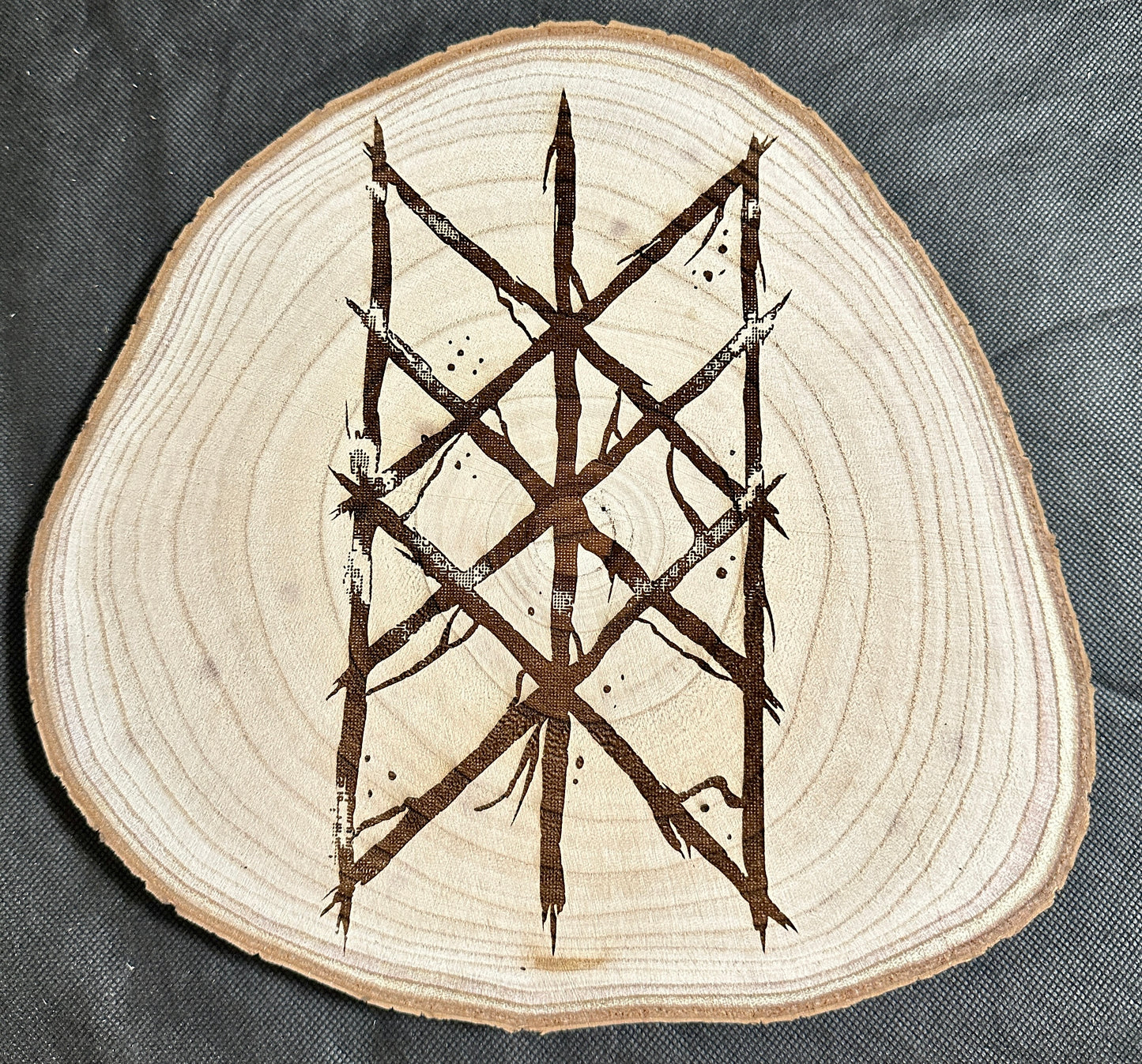 Web of Wyrd Liveedge Plaque