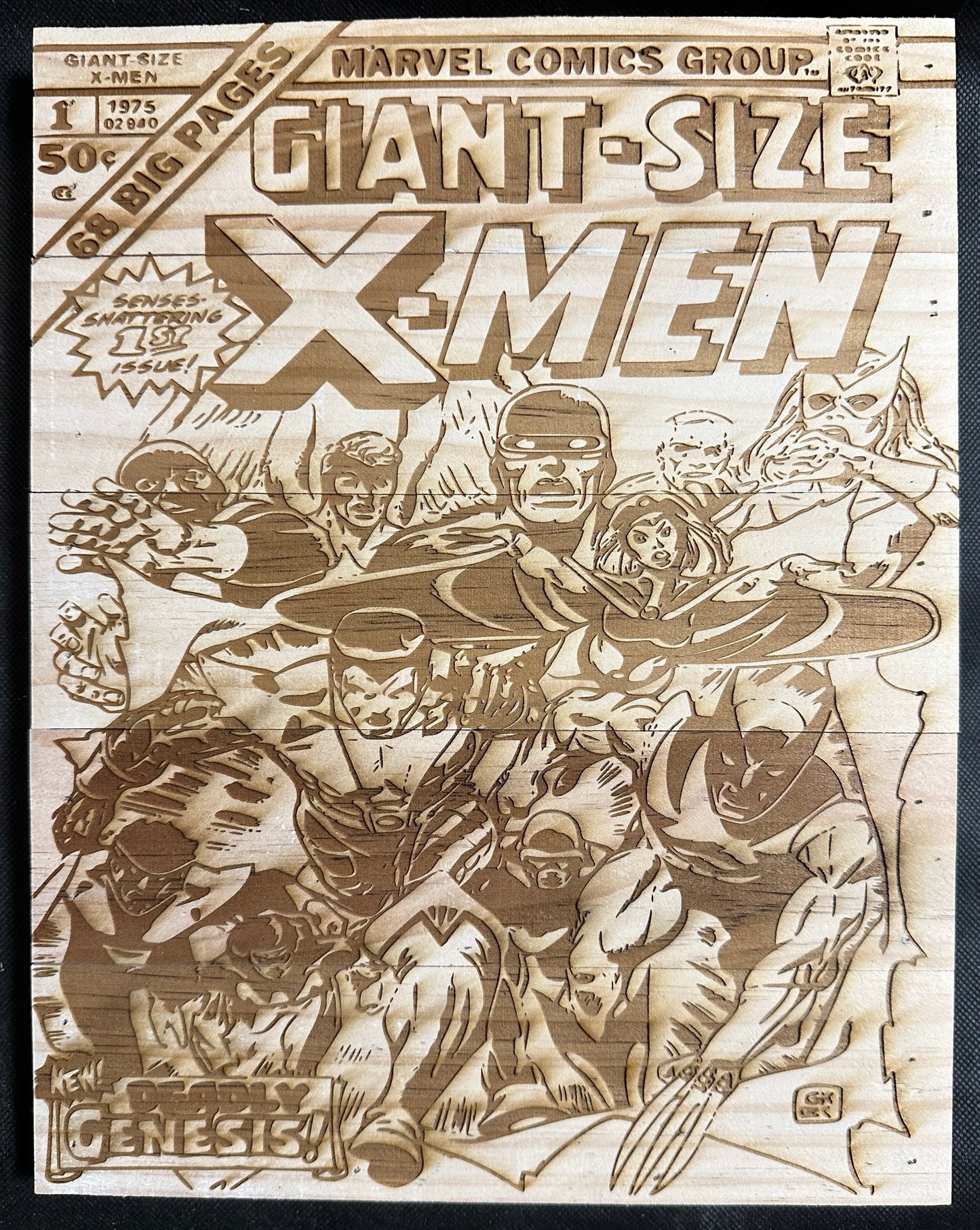 Giant Sized X-Men #1 Plaque