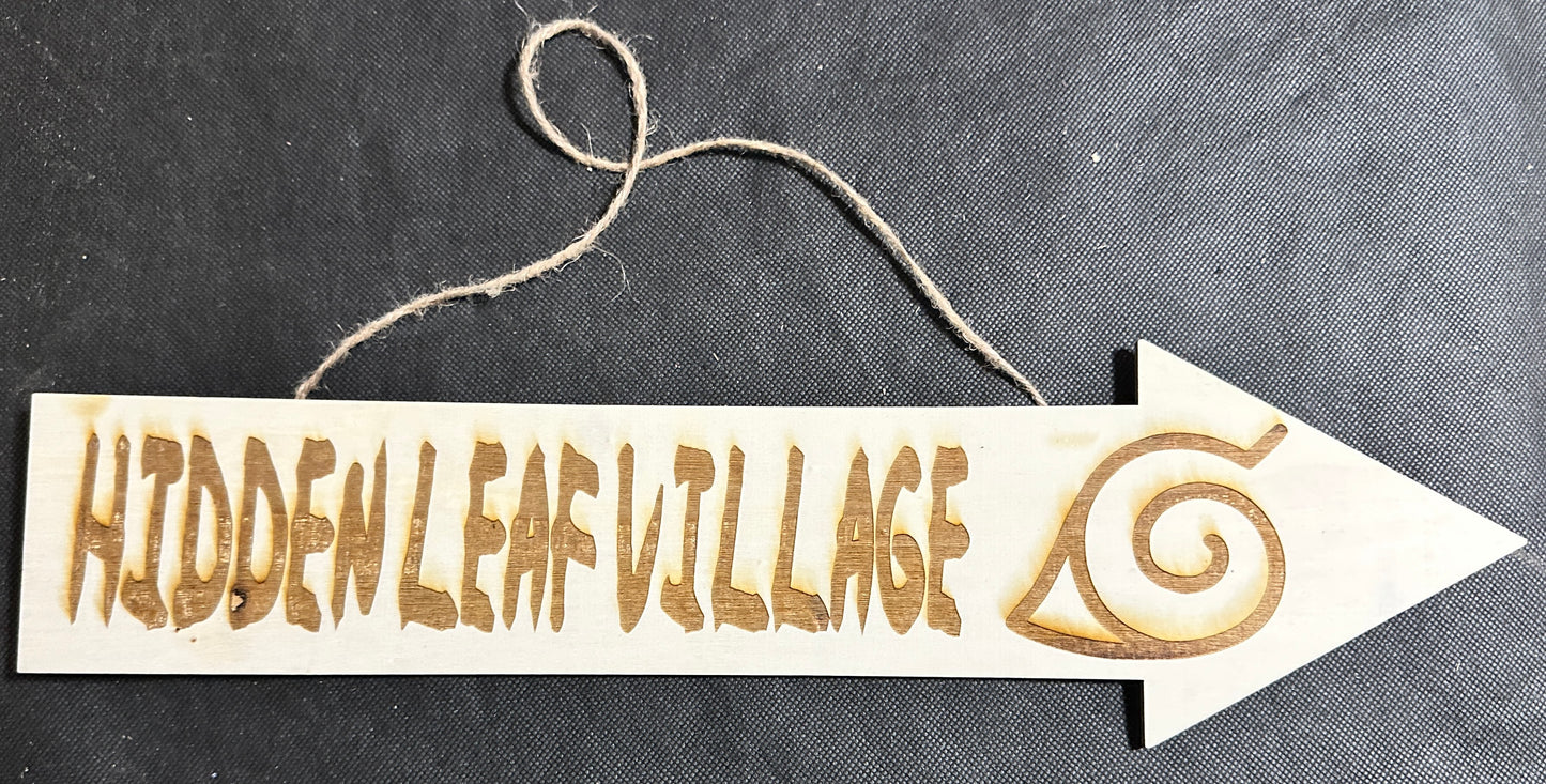 Fictional Place Signs