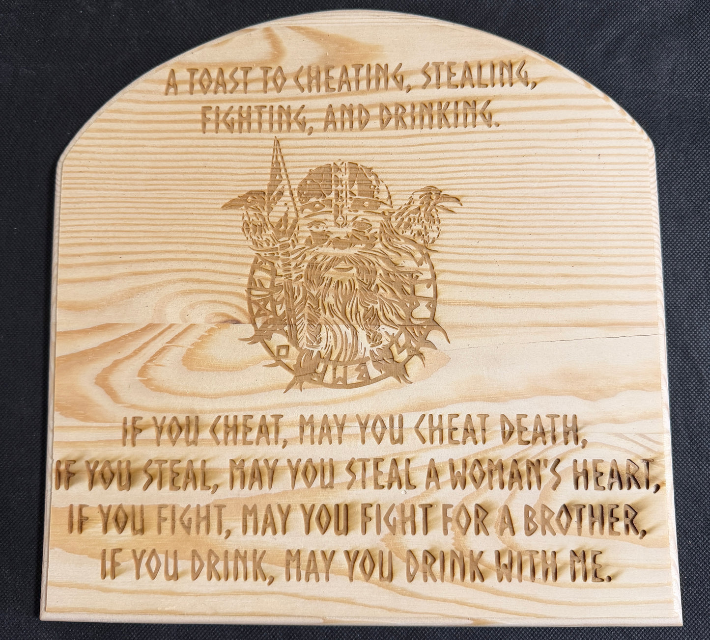 A Toast to Cheating Stealing Fighting and Drinking