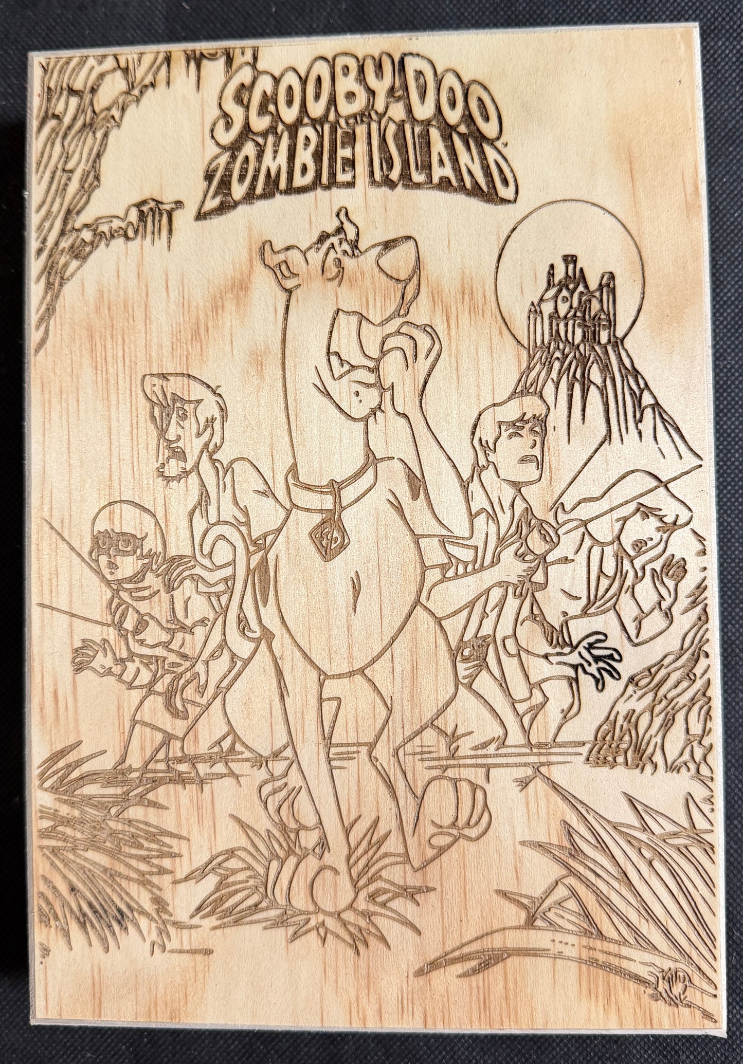 Scooby Doo on Zombie Island Plaque