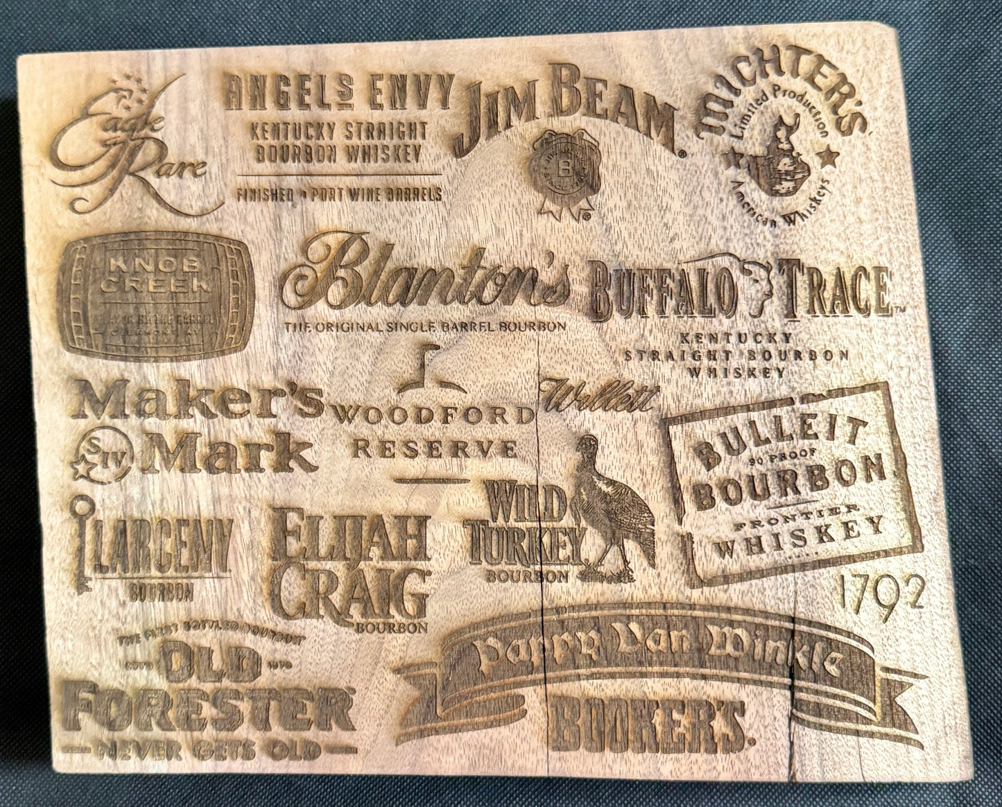 Bourbon Brand Plaque