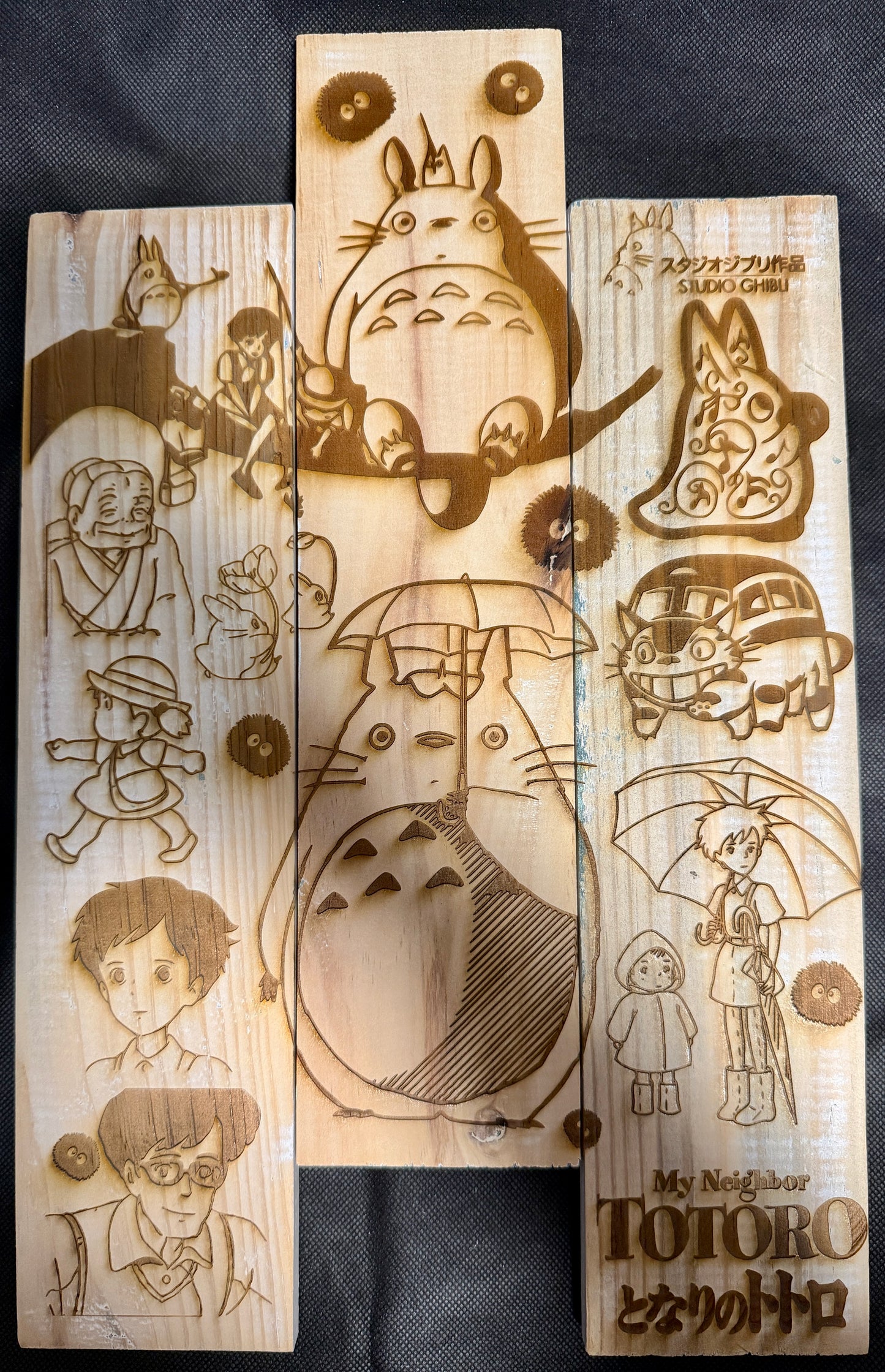 My Neighbor Totoro Collage Plaque