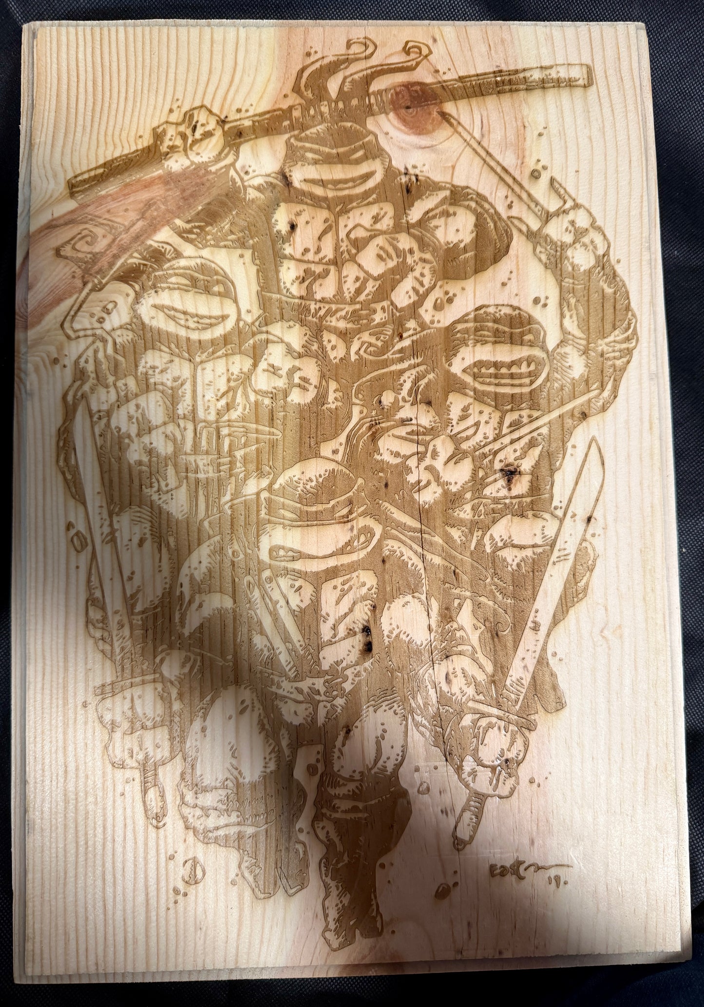 Ninja Turtles Plaque