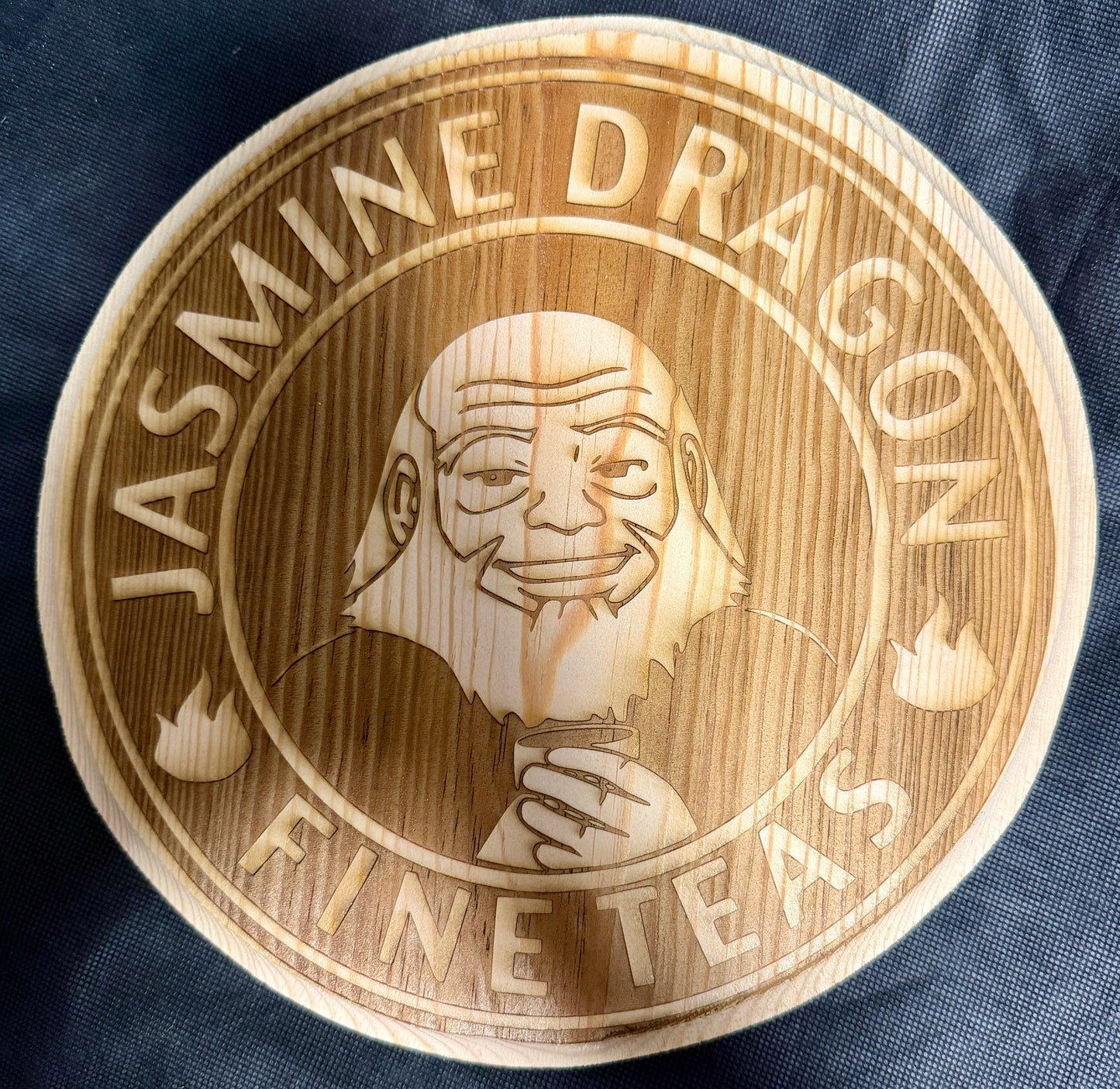 Jasmine Dragon Fine Teas Uncle Iroh Plaque