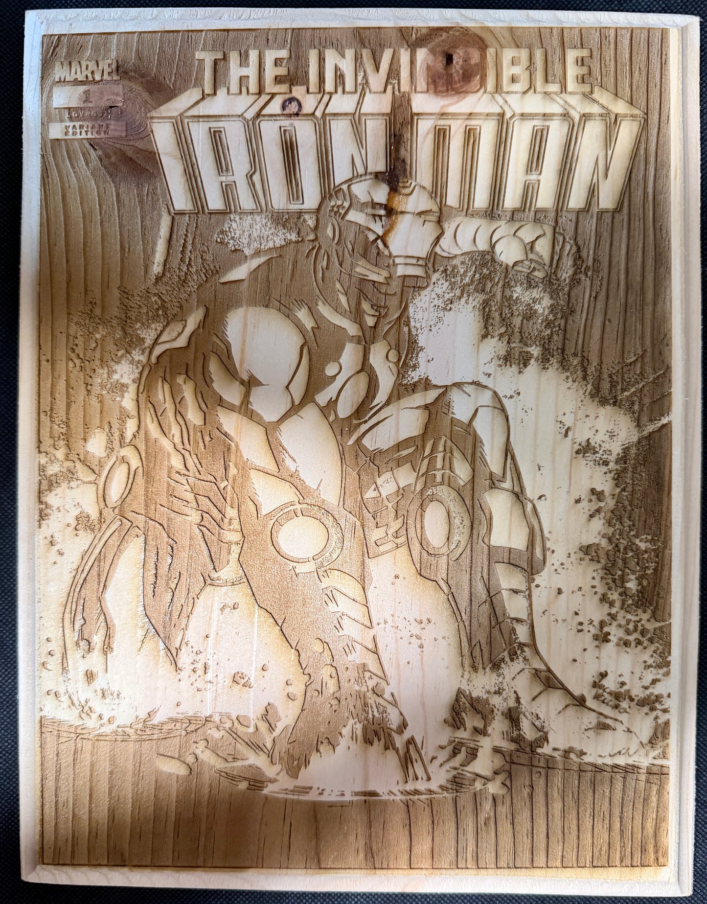 Invincible Iron Man #1 (2022) Plaque
