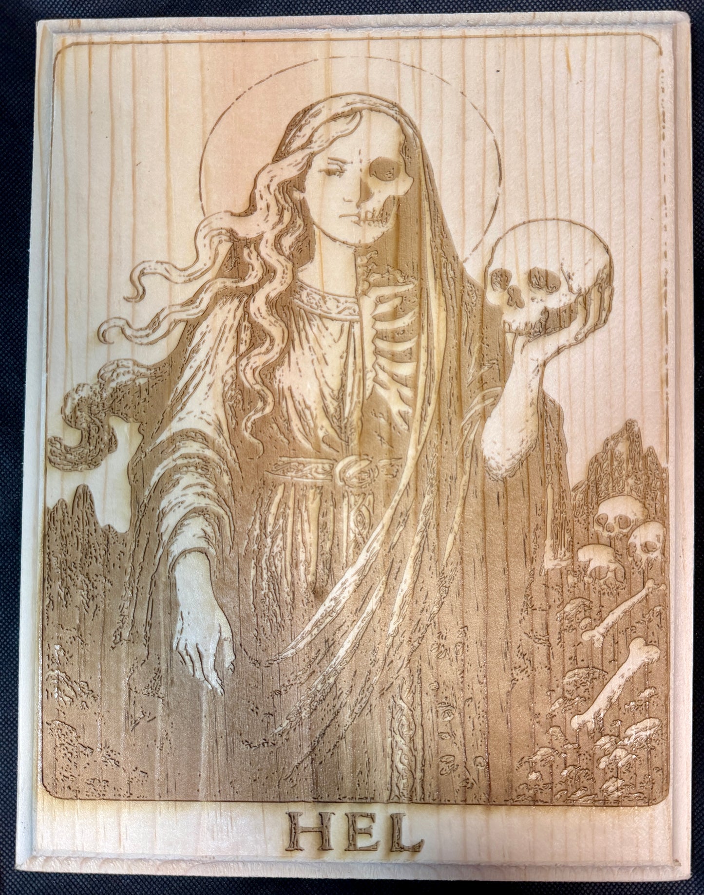 Hel Tarot Plaque
