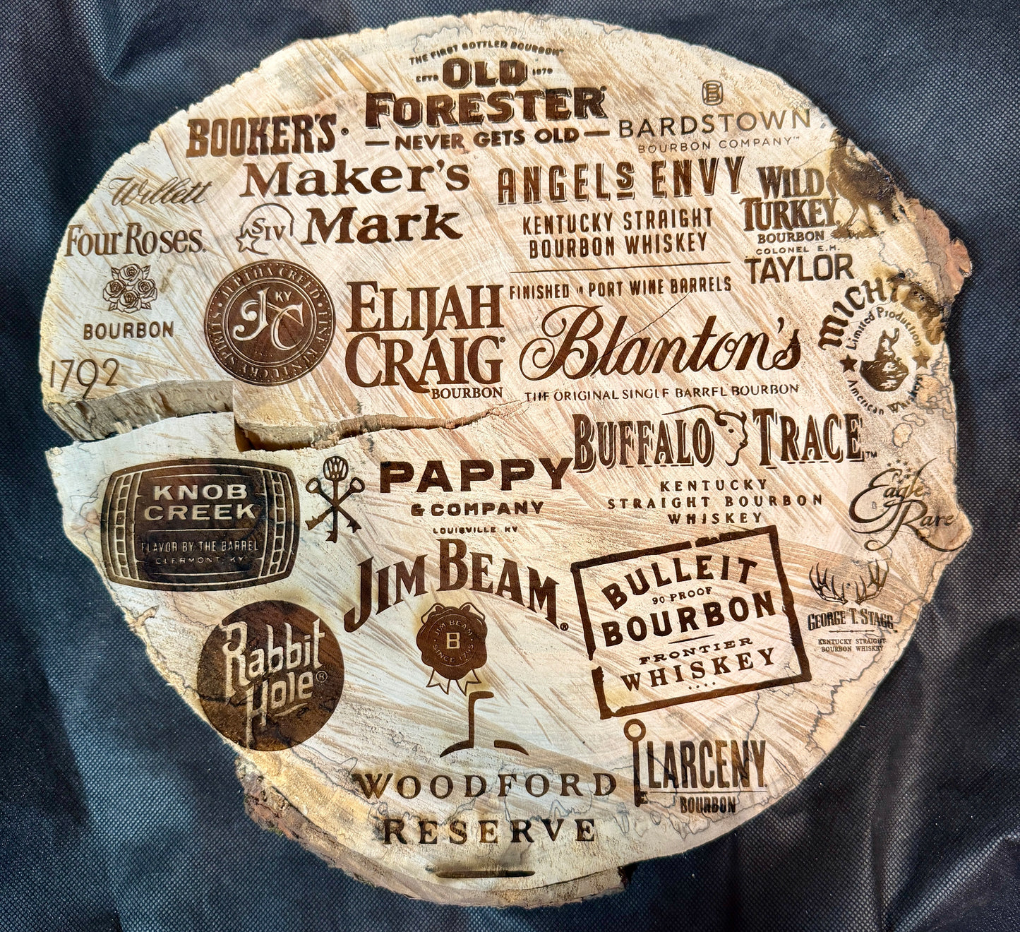 Bourbon Brand Plaque