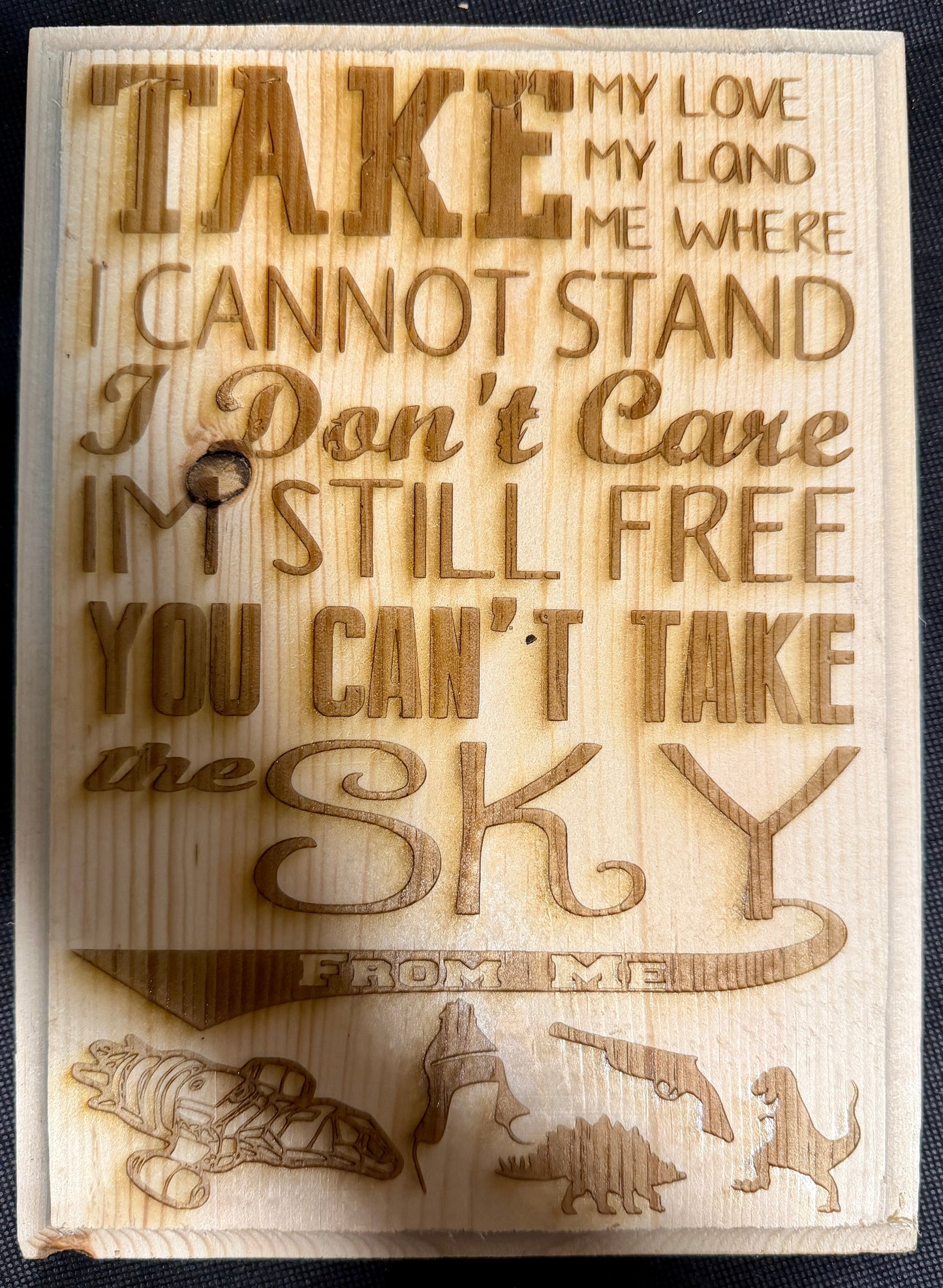 Firefly Theme Song Plaque