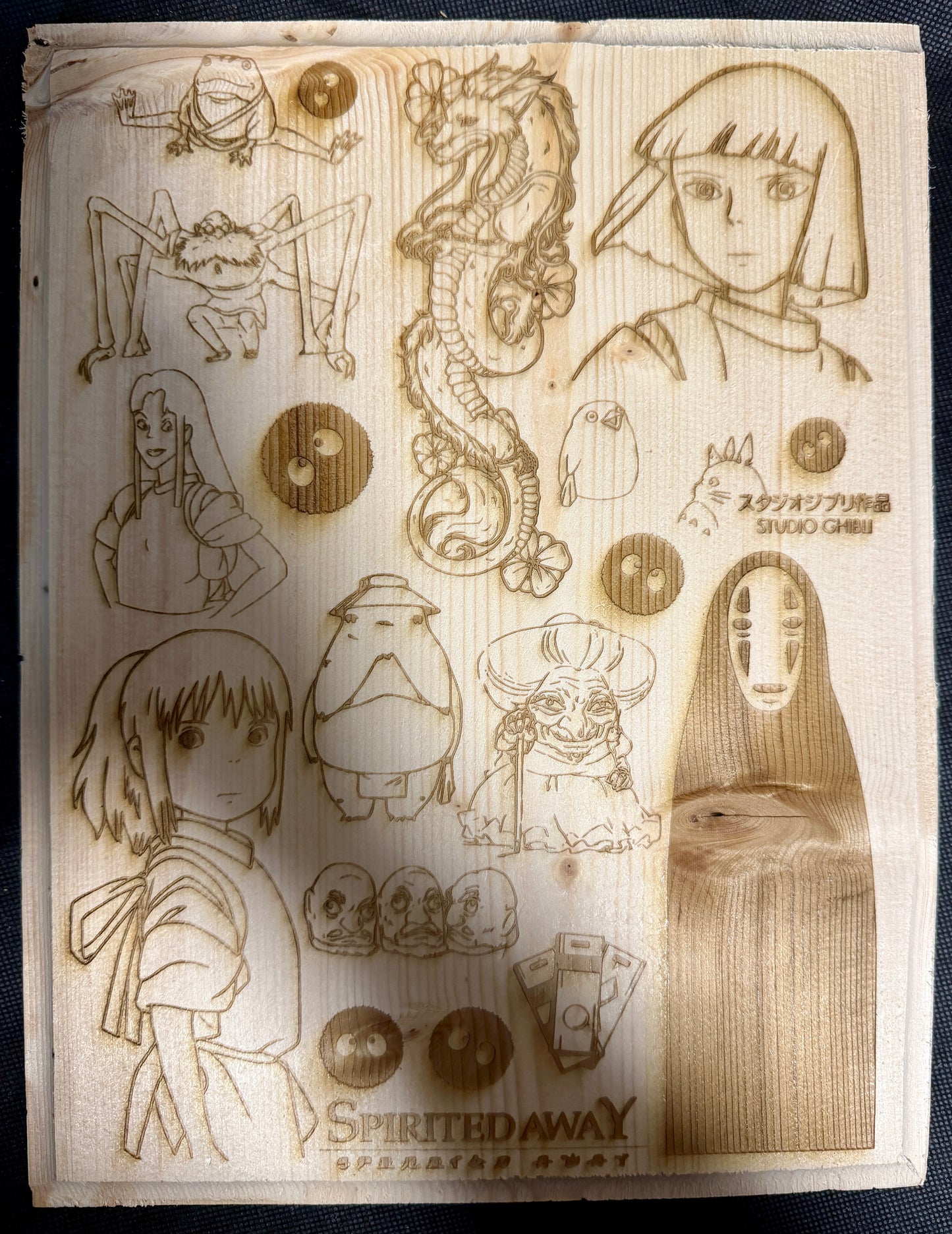 Spirited Away Character Plaque