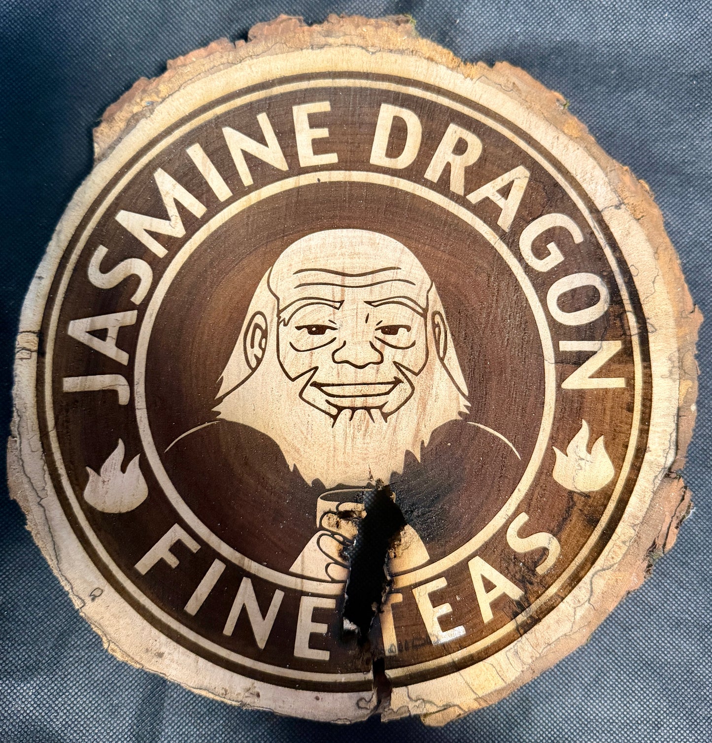 Jasmine Dragon Fine Teas Uncle Iroh Plaque