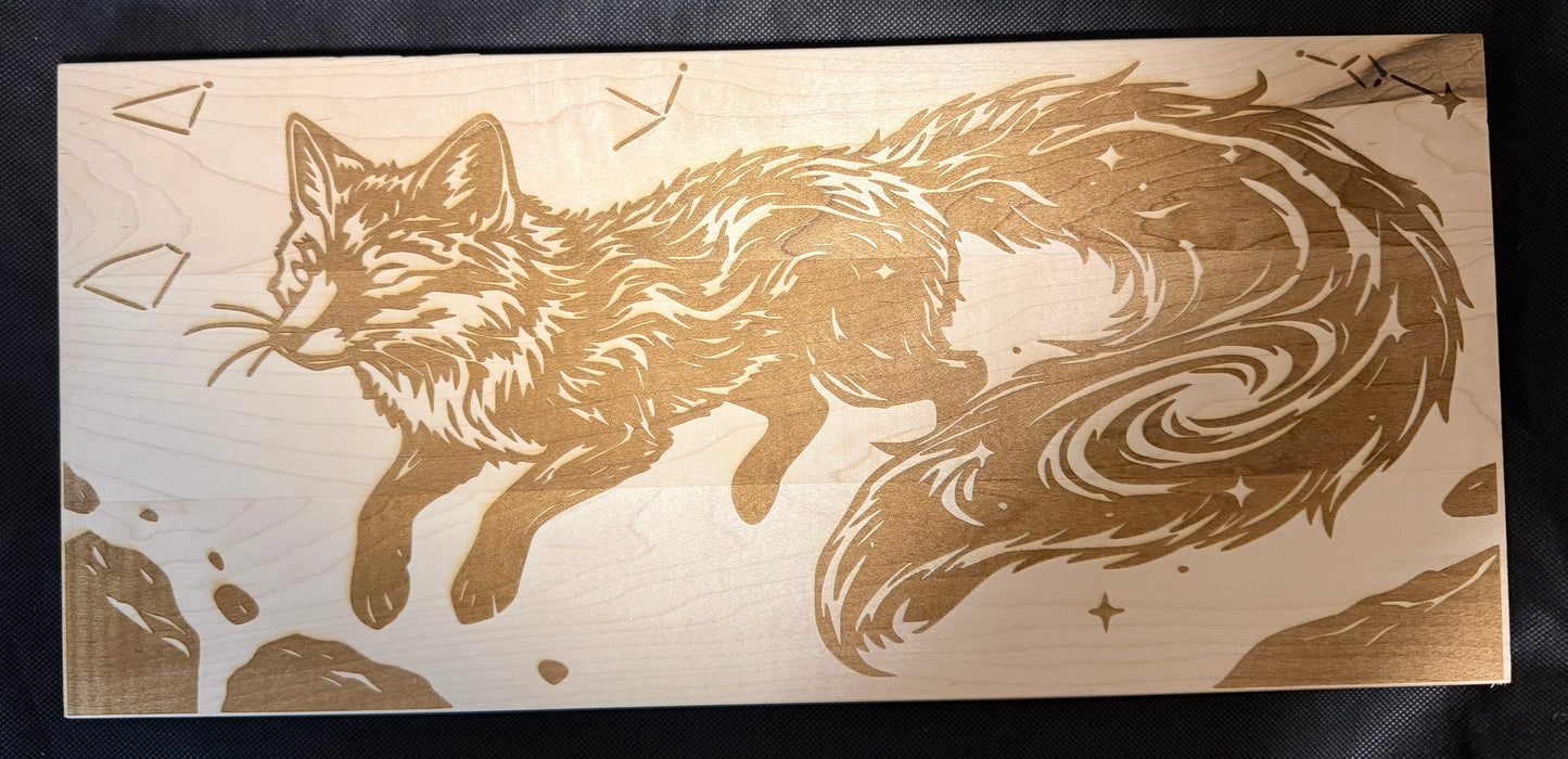 Cosmic Fox Plaque