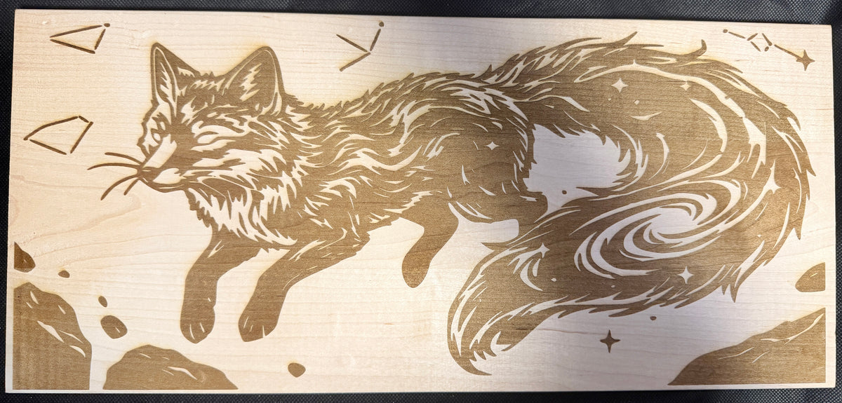 Cosmic Fox Plaque