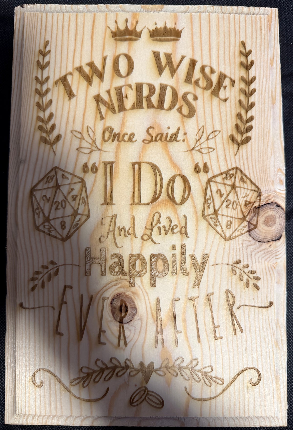 Two Wise Nerds Plaque