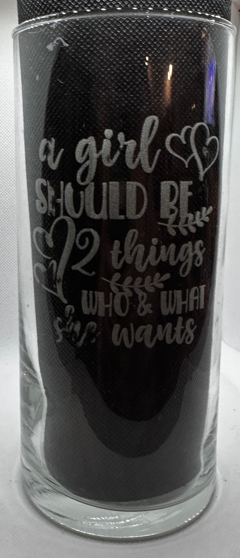 A Girl Should Be Vase