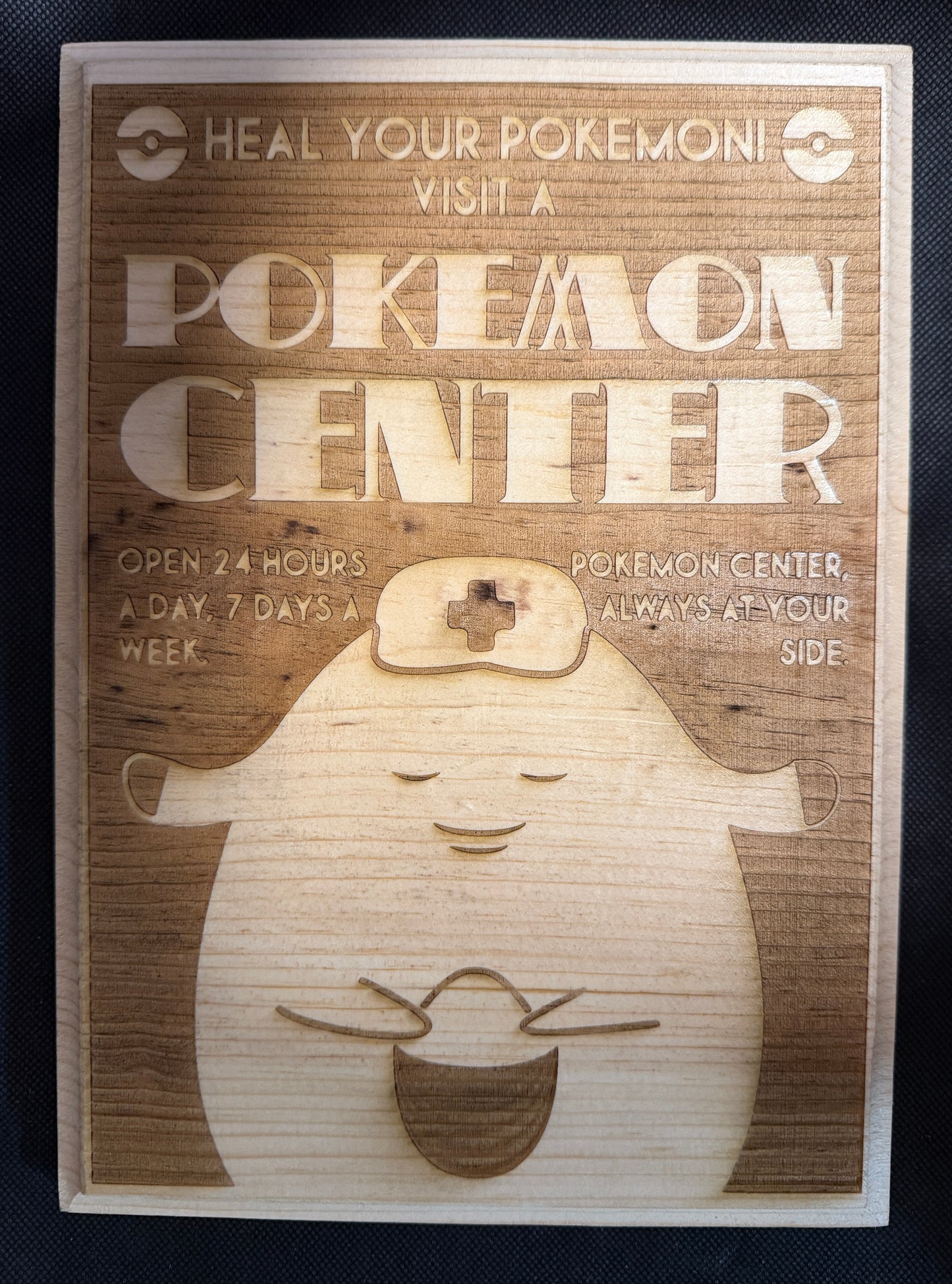 Pokémon Center Chansey Plaque