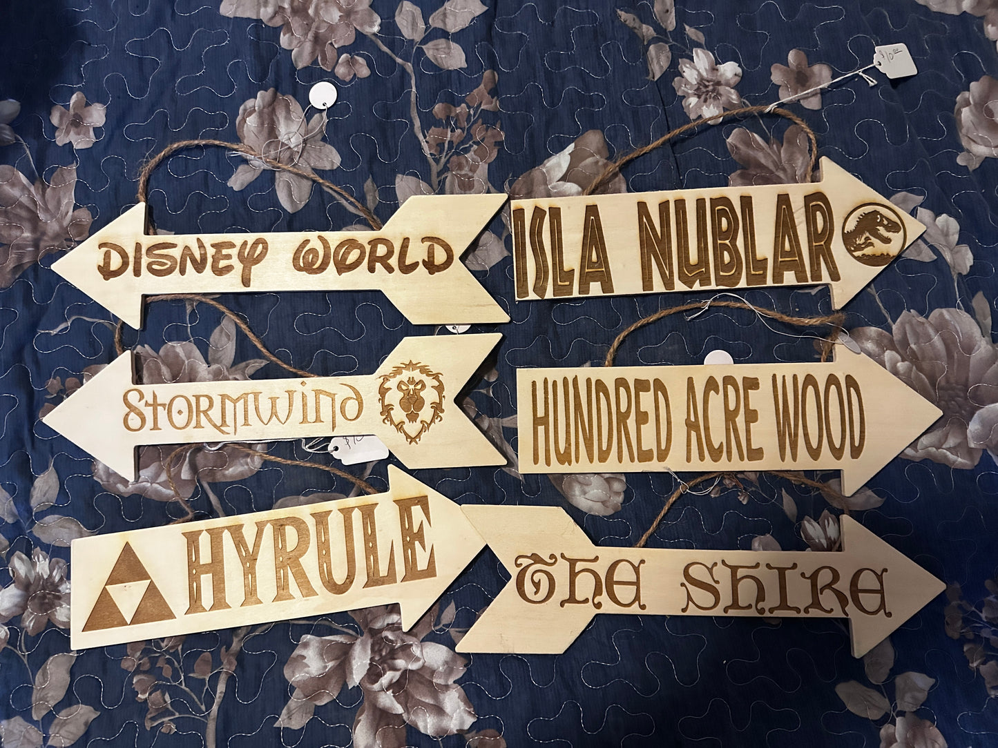 Fictional Place Signs