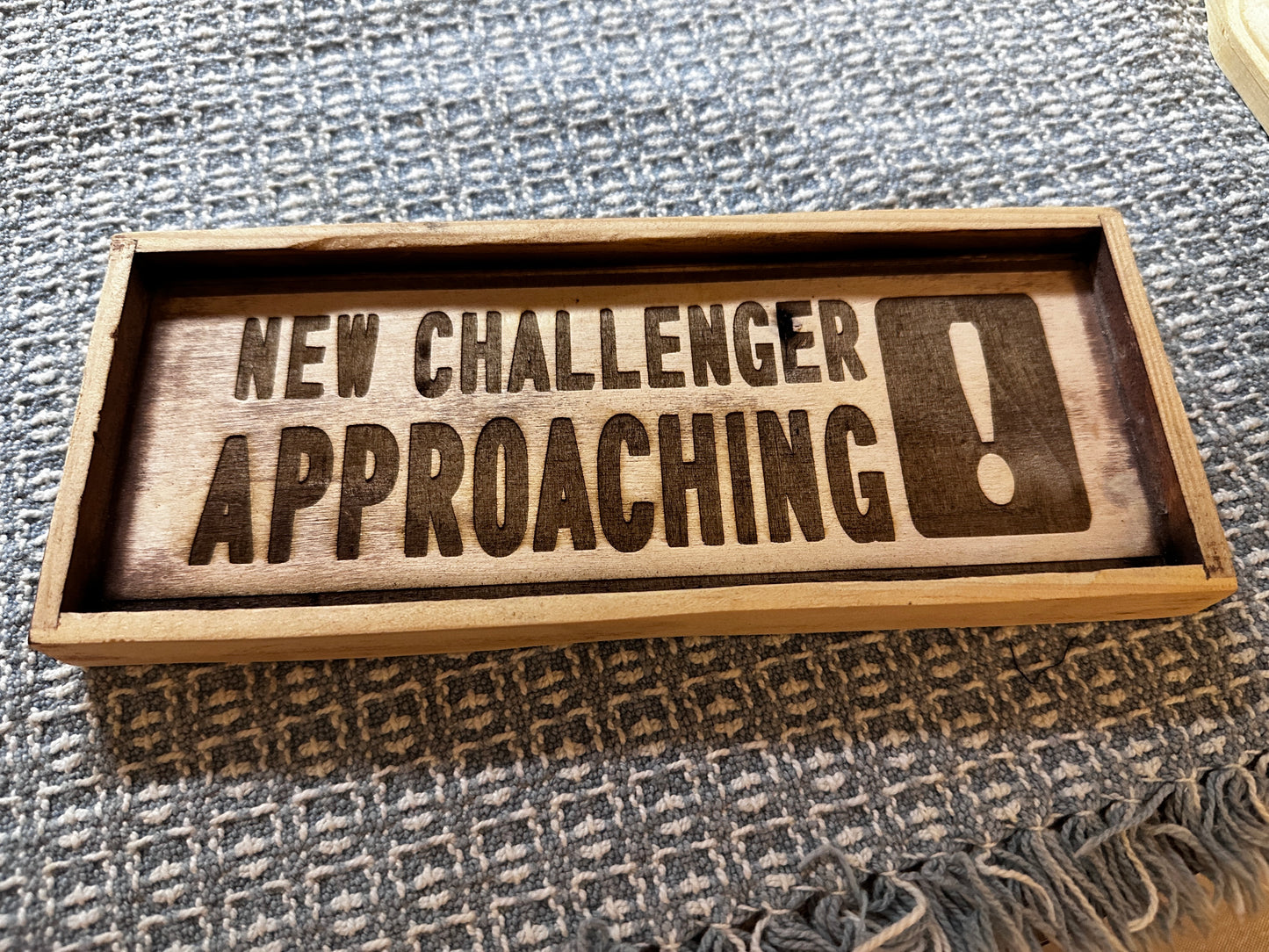 New Challenger Plaque