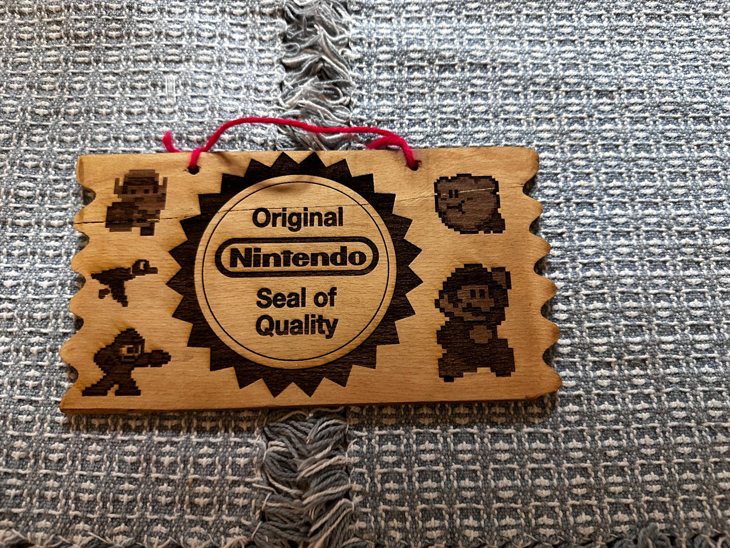Nintendo Seal of Quality Sign