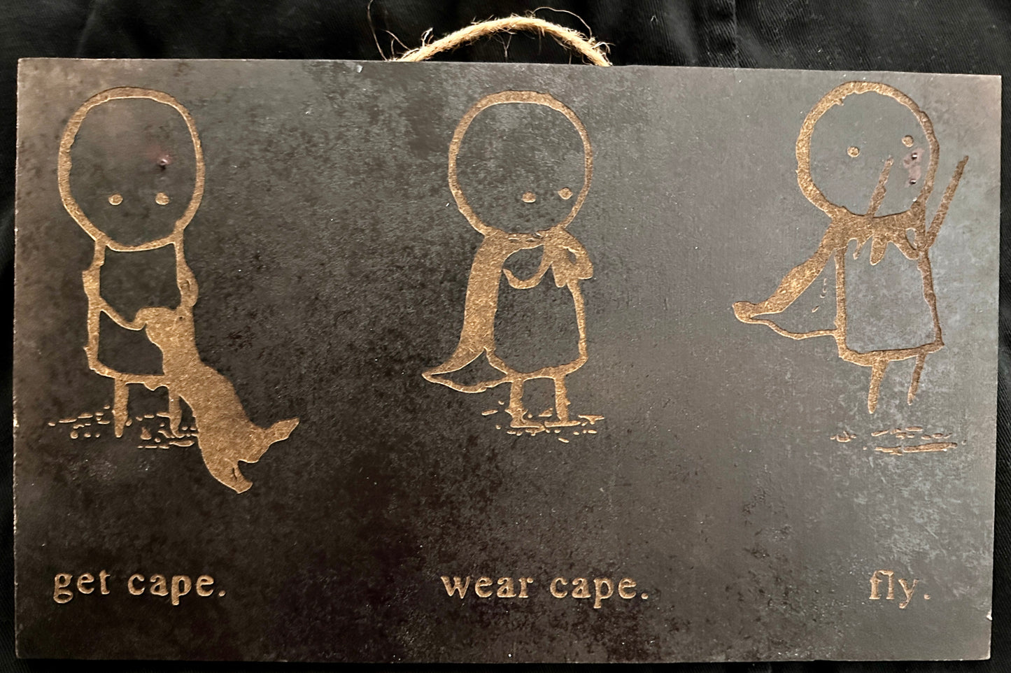 Get Cape and Fly Plaque