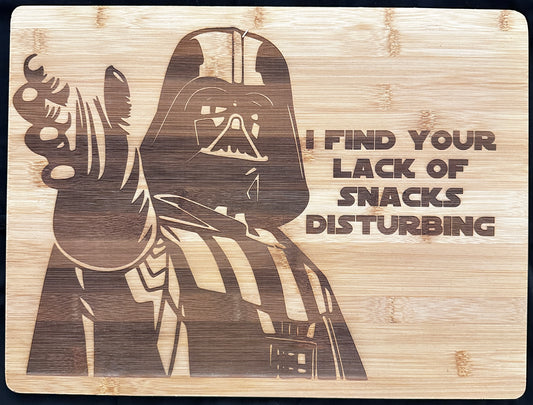 Vader Snacks Cutting Board