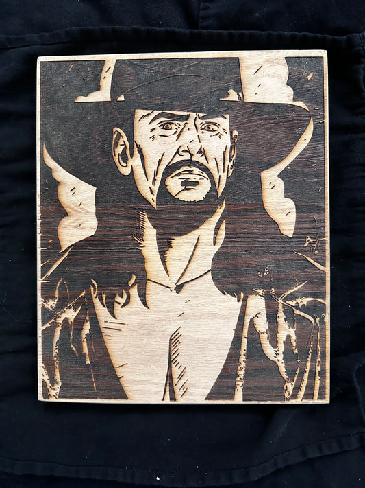 The Undertaker Modern Plaque