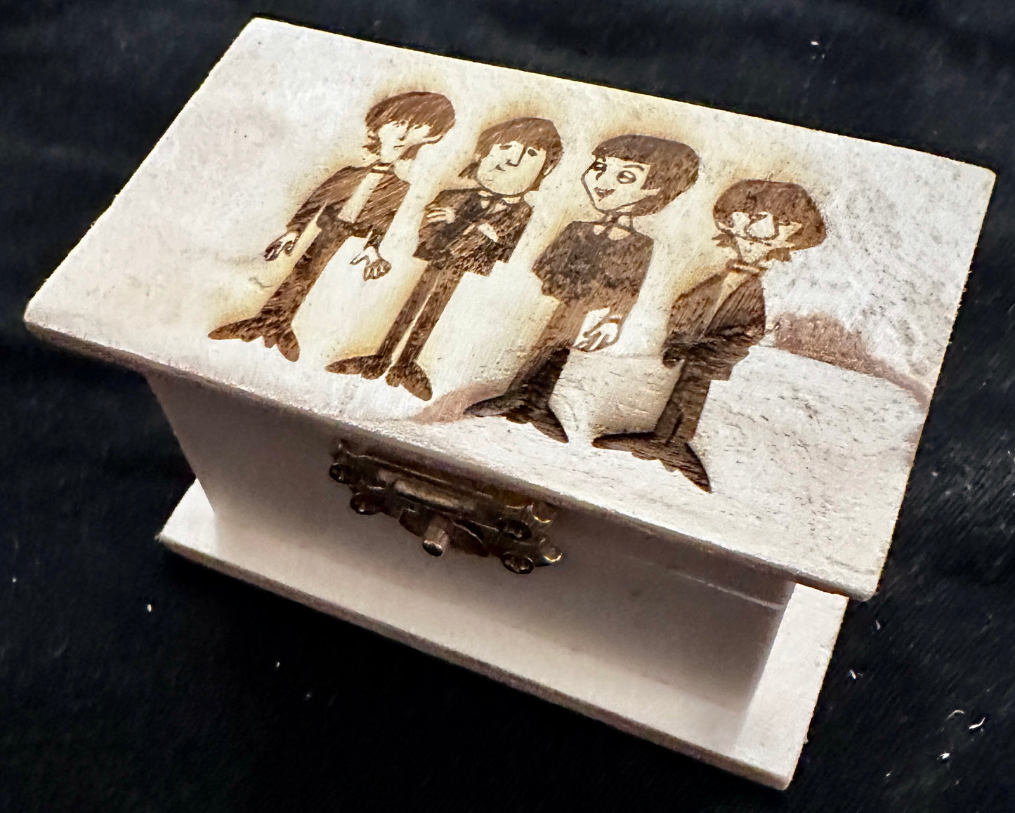 Beatles Cartoon Trinket Box