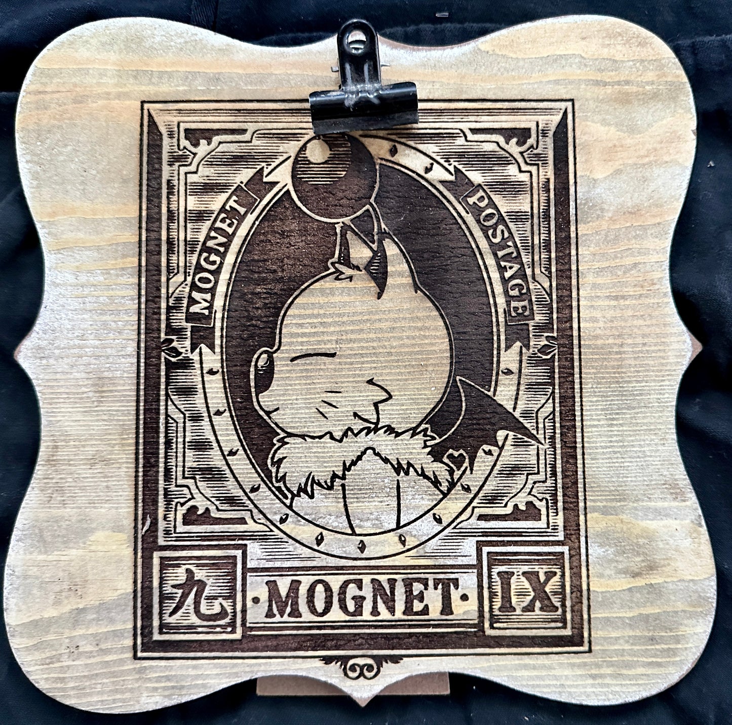 MogNet Moogle Clip Standee Plaque