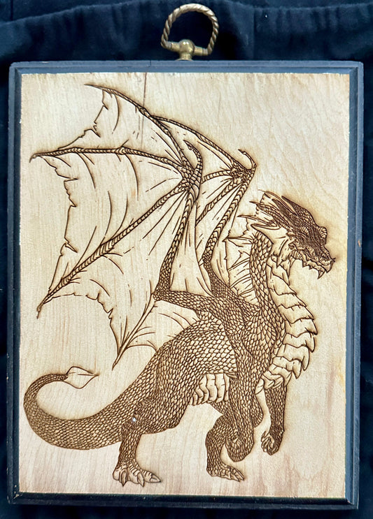 Scaley Dragon Plaque