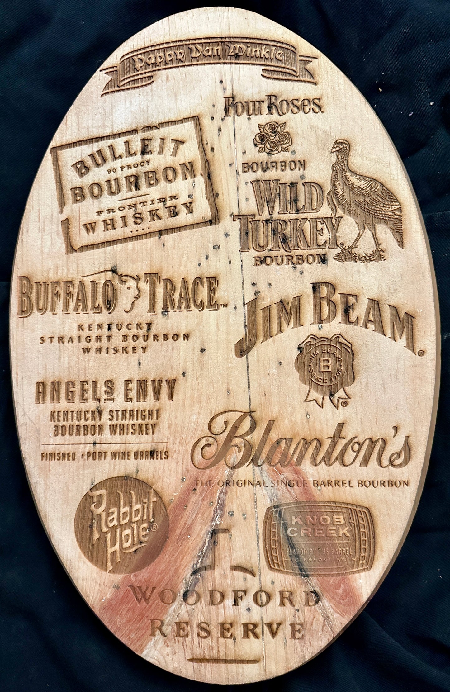 Bourbon Brand Plaque