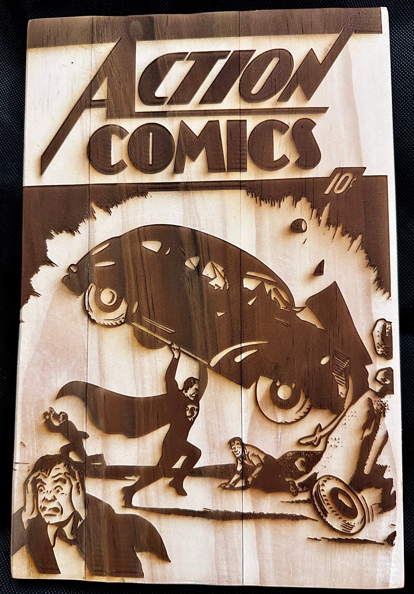 Action Comics 1 (Debut of Superman) Plaque