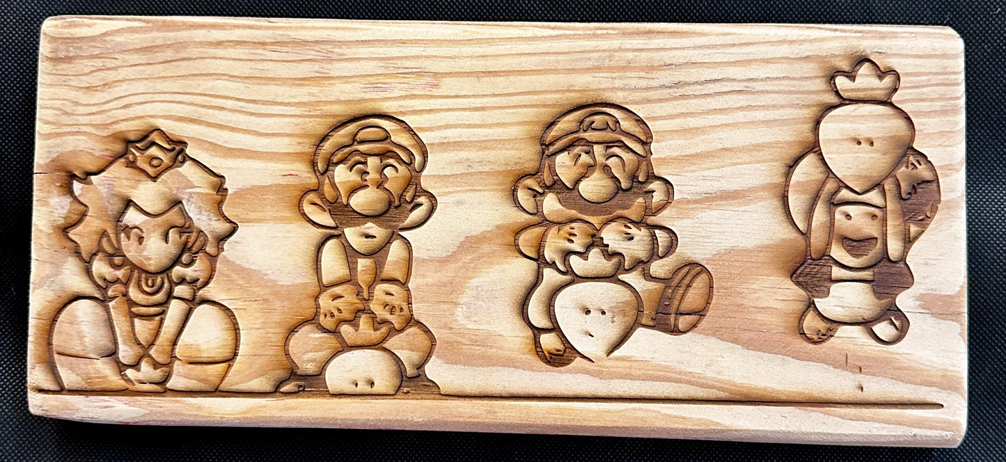 Mario 2 Speed Pulling Plaque