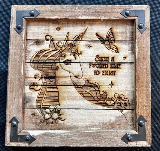 The Last Unicorn Such a Time Plaque