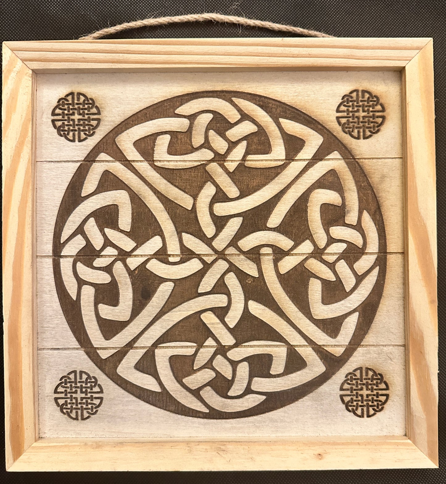 Celtic Knot Square Plaque